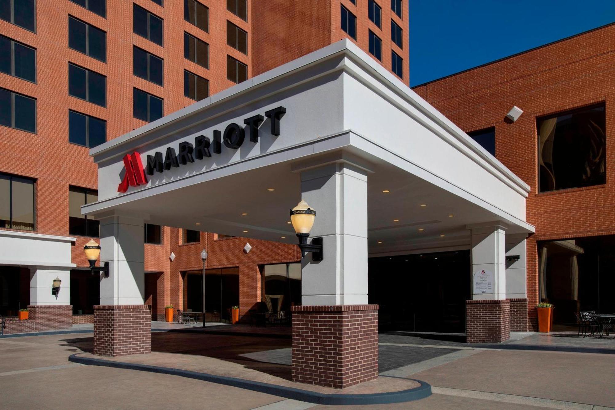 Winston-Salem Marriott Hotel Exterior foto