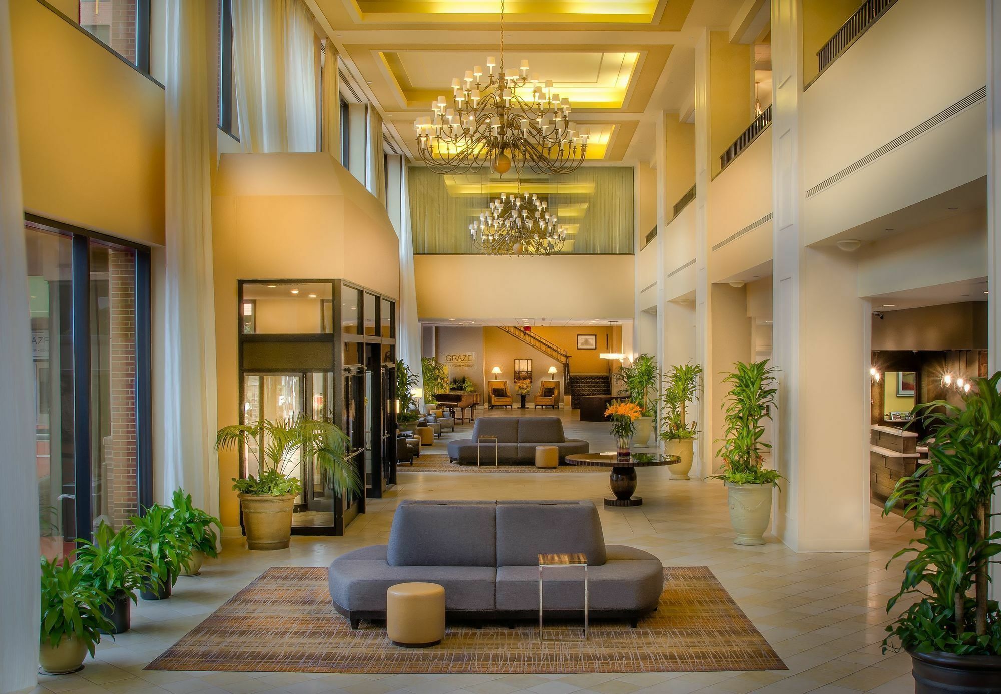 Winston-Salem Marriott Hotel Exterior foto